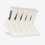 Kubota 5-pack of i love kubota socks cream K25SS-300-002-01-5 Kubota