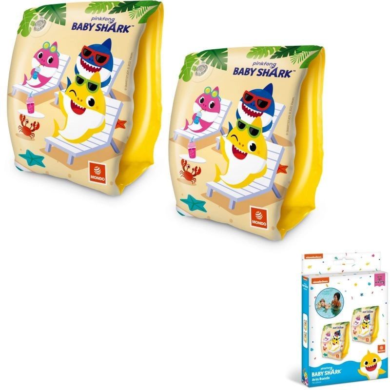 Baby Shark MONDO children's armbands for learning to swim *Kategoria tymczasowa Your Sports Performance