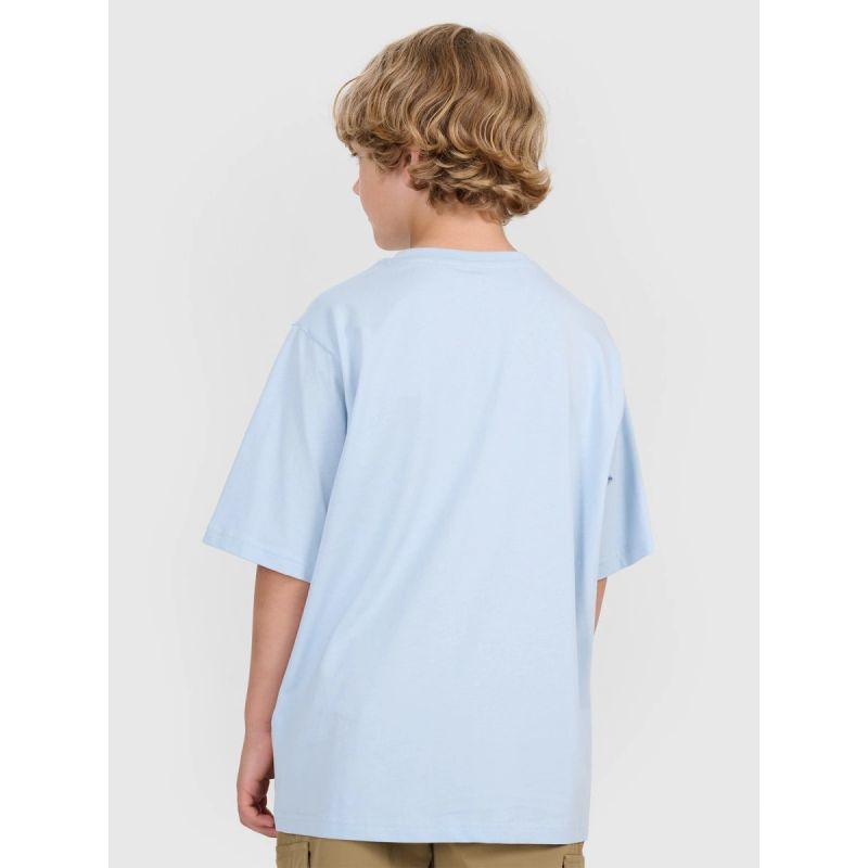 Boy's oversize T-shirt with print 4F 4FJRAW25TTSHM3206-34S *Kategoria tymczasowa Your Sports Performance