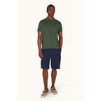 Paul&Shark men's polo shirt, olive cotton, 99311001-89 – classic, sporty elegance
