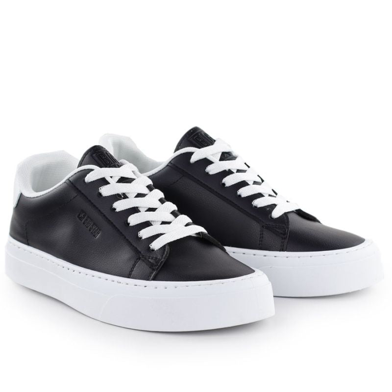 Black eco-leather low-top sneakers on the platform Big Star TT274927 To be categorized Your Sports Performance