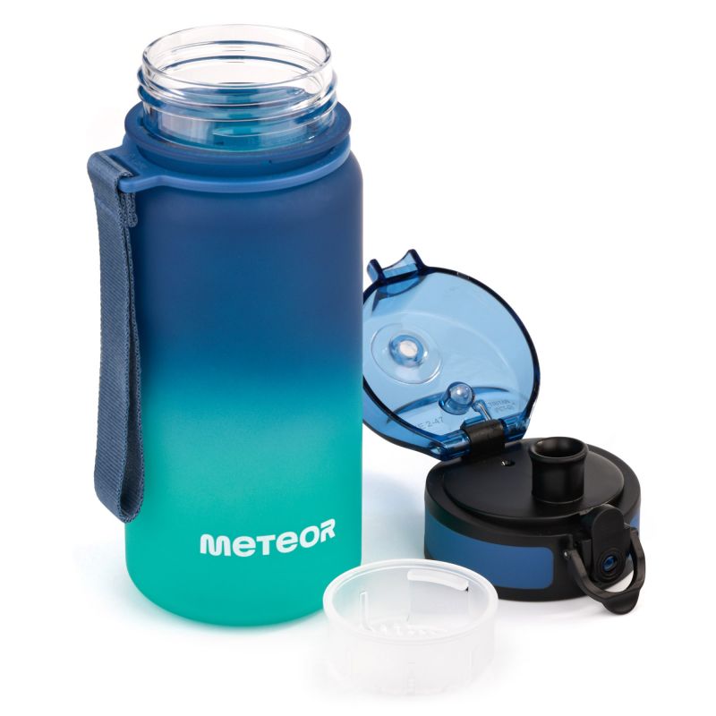 Meteor Bottle 350 ml 17657 Blue/Turquoise Accessories/Training equipment/pozostałe Your Sports Performance