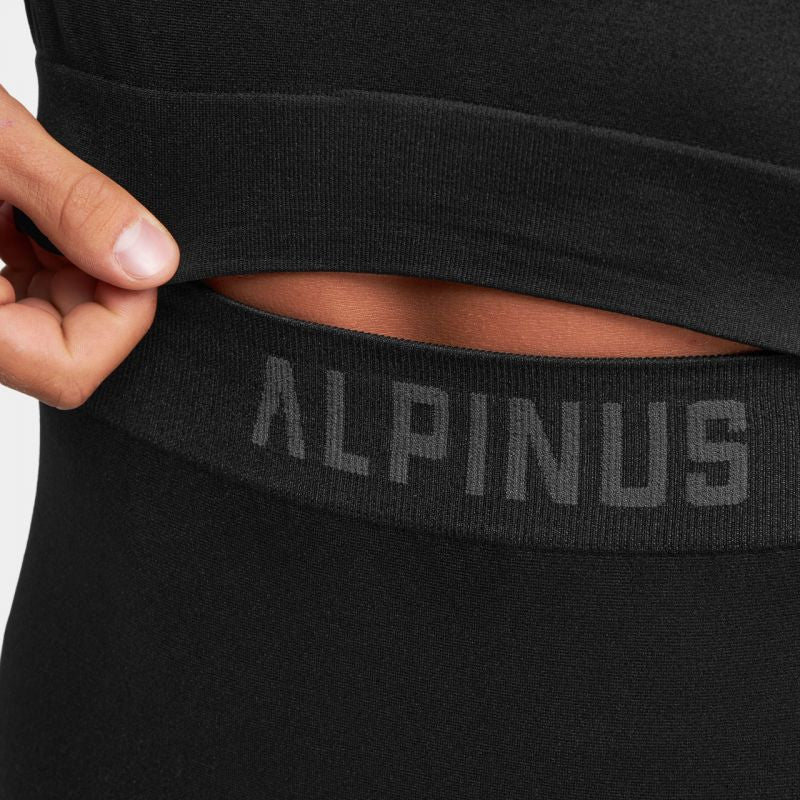 Alpinus Active Base Layer Set thermoactive underwear black and gray M GT43257 Clothing/Ski/Alpinus Your Sports Performance