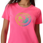 Women's T-shirt 4F F2718 fuchsia 4FWSS26TTSHF2718 55S