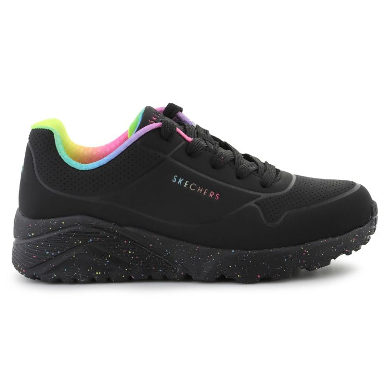 Skechers Uno Lite Rainbow Speckle Jr 310456L-BKMT shoes Footwear/Lifestyle/Skechers Skechers