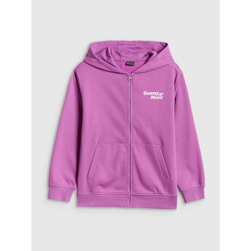 Girls’ Loose-Fit Hooded Sweatshirt 4F 4FJRSS26TSWSF2902-51S