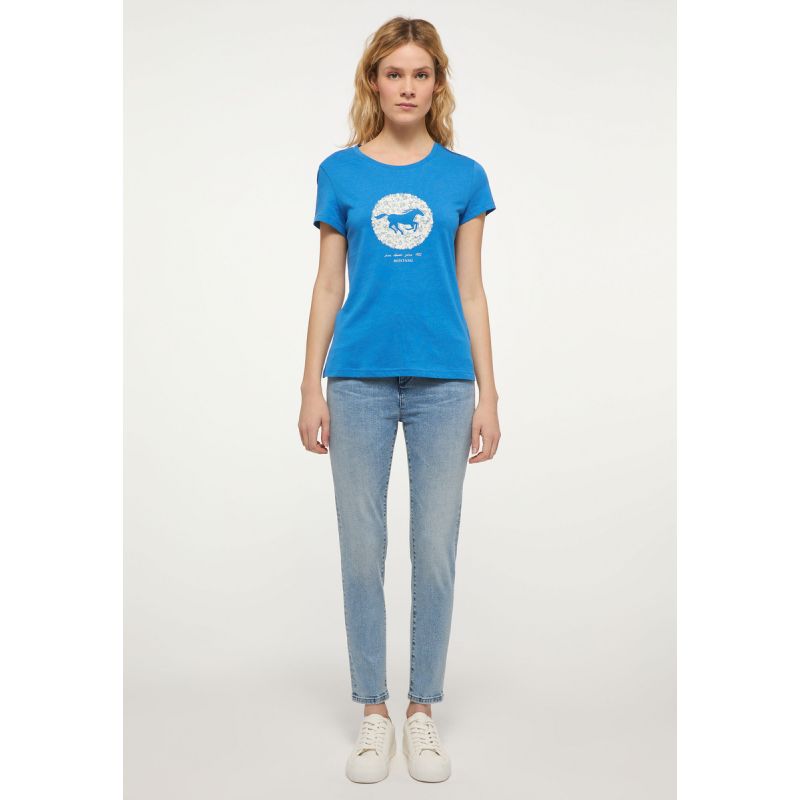 Mustang Alexia C Print T-shirt W 1013781 5428 Clothing/Lifestyle/T-shirts/Mustang Your Sports Performance