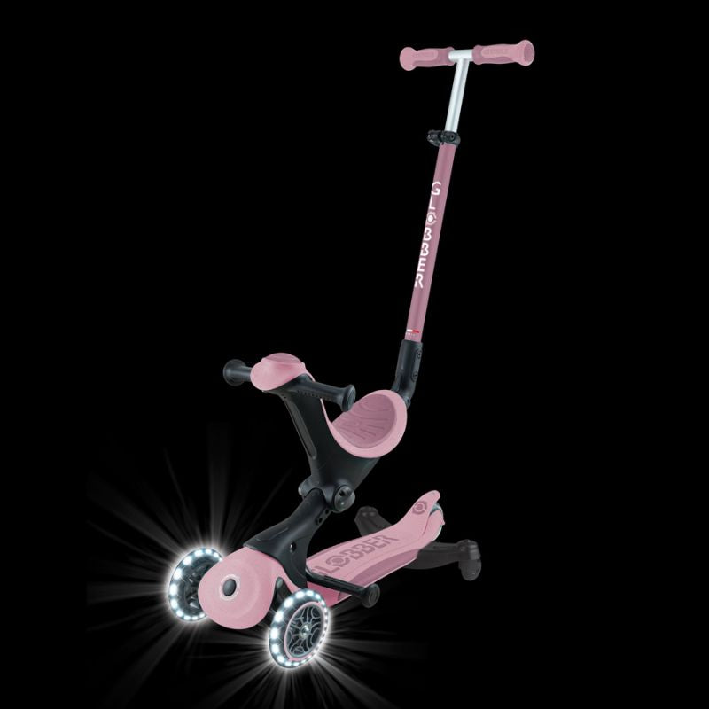Scooter with ride-on seat GO•UP DELUXE LIGHTS ECOLOGIC 360 (697-510) Accessories/Skating/Hulajnogi/Traditional/For kids/Globber Your Sports Performance