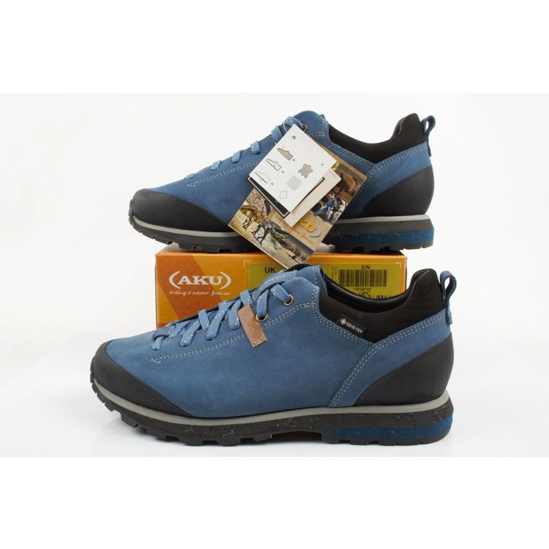 Aku Bellamont Gore-tex men's trekking shoes, durable, blue Aku