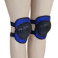 Protectors set Nils Extreme DARK BLUE size M H110 Accessories/Protectors and knee pads Your Sports Performance