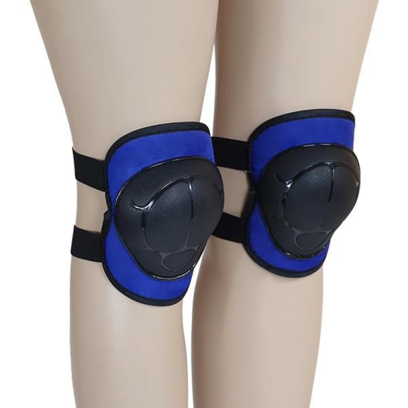 Protectors set Nils Extreme DARK BLUE size M H110 Accessories/Protectors and knee pads Your Sports Performance