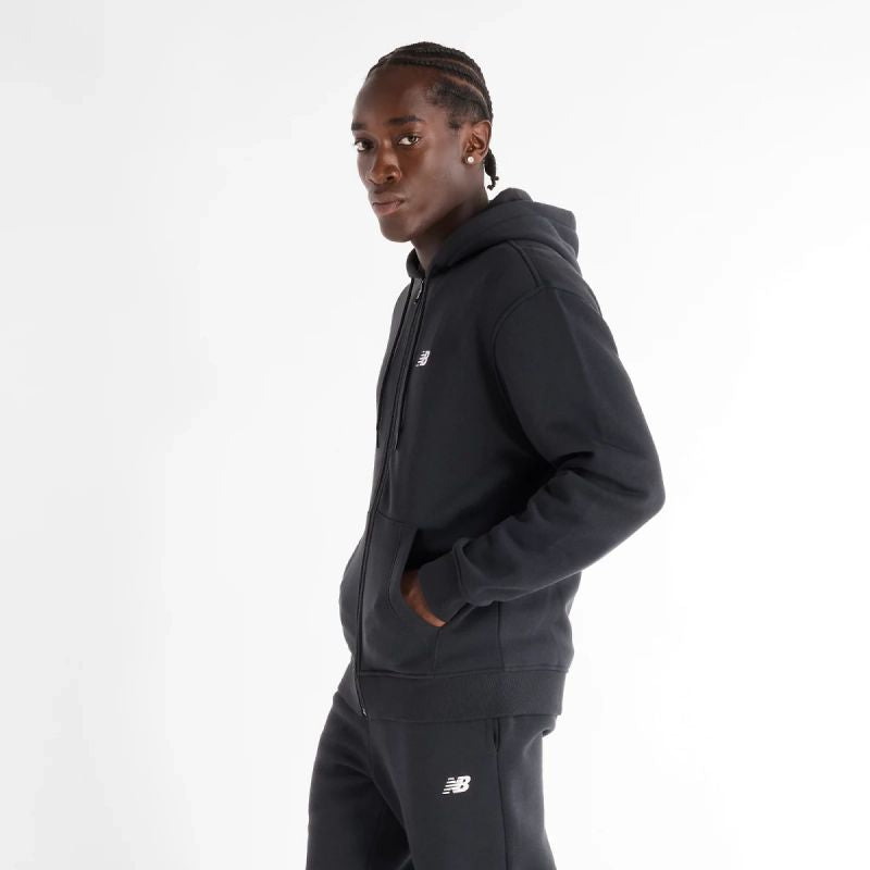 New Balance Sport Core Brushed Full Zip HM sweatshirt MJ43902BK Clothing/Lifestyle/New Balance New Balance