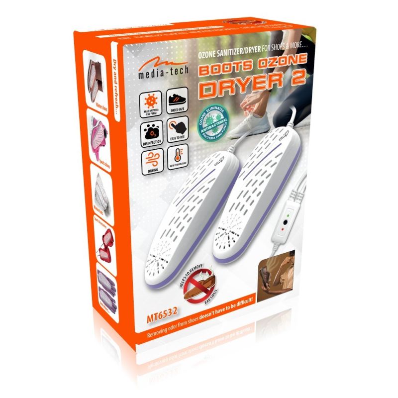 MEDIA-TECH SHOE DRYER WITH STERILIZATION FUNCTION MT6532 AGD - Produkty/Suszarki do butów Your Sports Performance