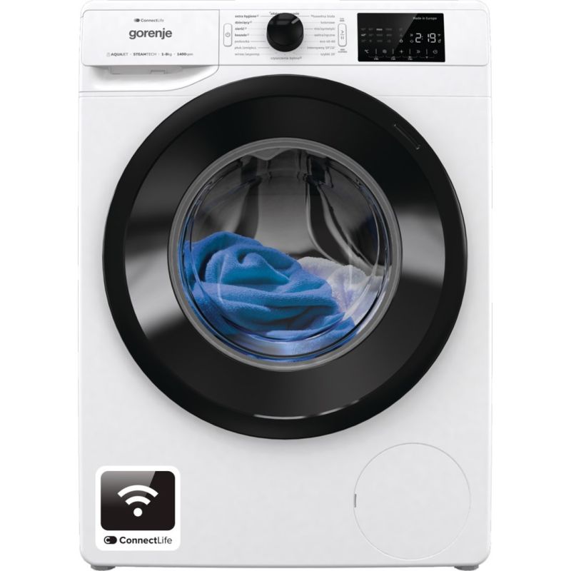 Washing machine GORENJE WPNEI84SASWIFI/PL AGD - Produkty/Pralki wolnostojące Your Sports Performance
