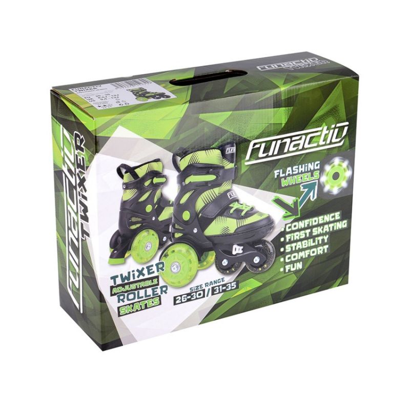 FunActiv Twixer Jr 1000000011 Adjustable Roller Skates Accessories/Skating/Rolki (pozostałe) Your Sports Performance
