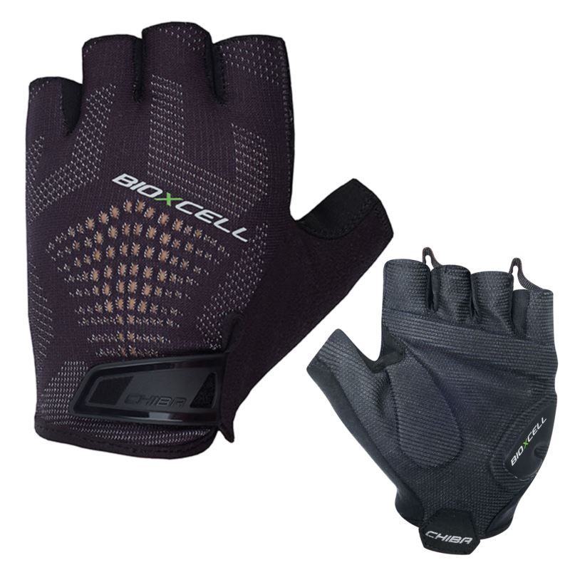 CHIBA BIOXCELL SUPER FLY gloves black L Chiba/Rękawiczki Letnie Męskie/Bioxcell Super Fly Your Sports Performance