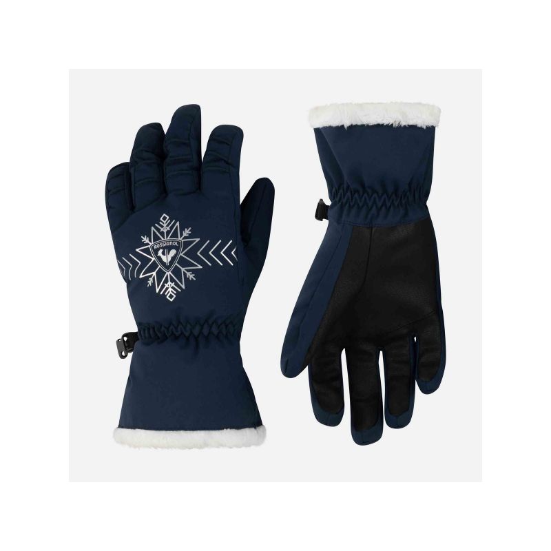 Rossignol W Perfy G Gloves Navy Blue Import z PMSport Your Sports Performance