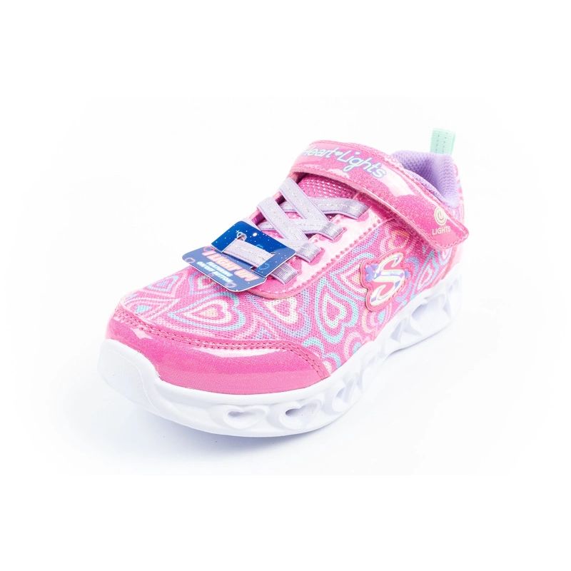 Skechers S Lighs-Heart comfortable LED sports shoes for girls In preparation Your Sports Performance
