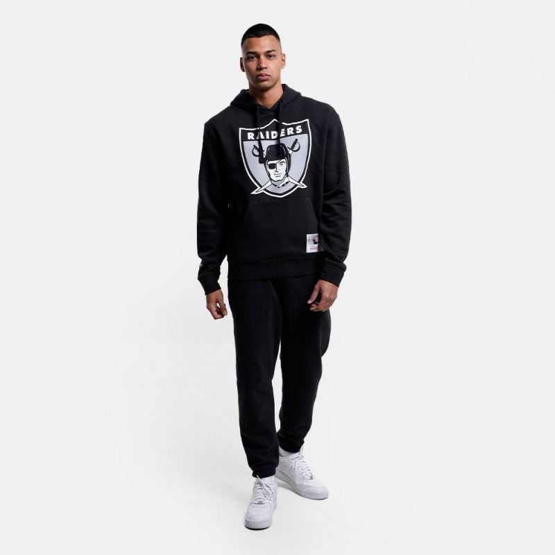 Mitchell &amp; Ness Nfl Team Logo Hoody Oakland Raiders M HDSSINTL1052-ORABLCK Clothing/Lifestyle/Mitchell & Ness Your Sports Performance