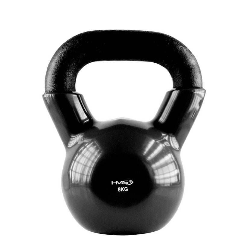 Kettlebell cast iron Black HMS KNV08 Accessories/Training equipment Your Sports Performance