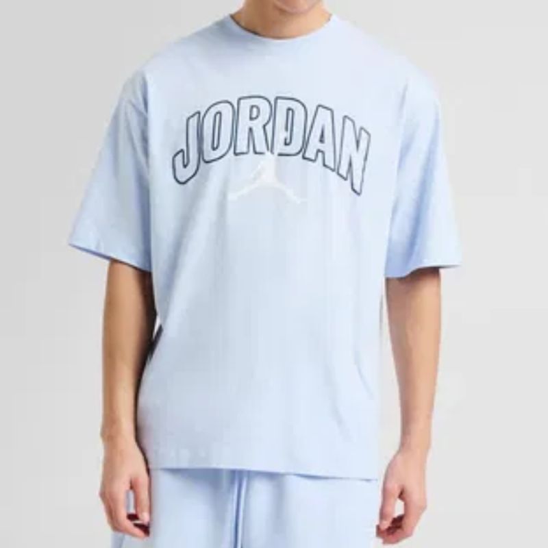 Men's Air Jordan Brooklyn Arch Logo T-shirt Blue - IB7347-407 AIR Jordan