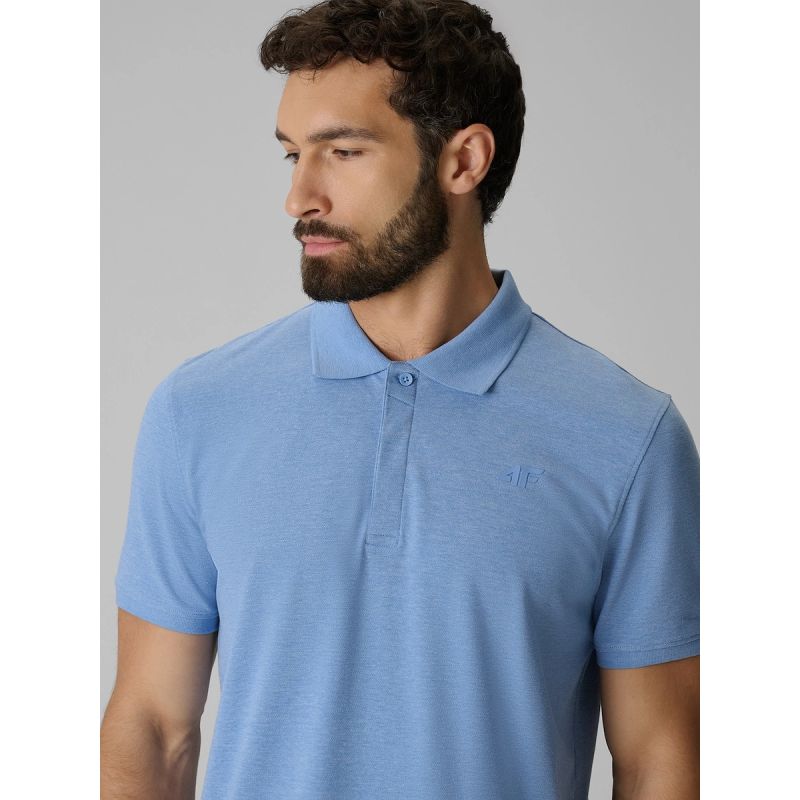 Men's regular polo shirt 4F 4FRSS26TPTSM0899-32M