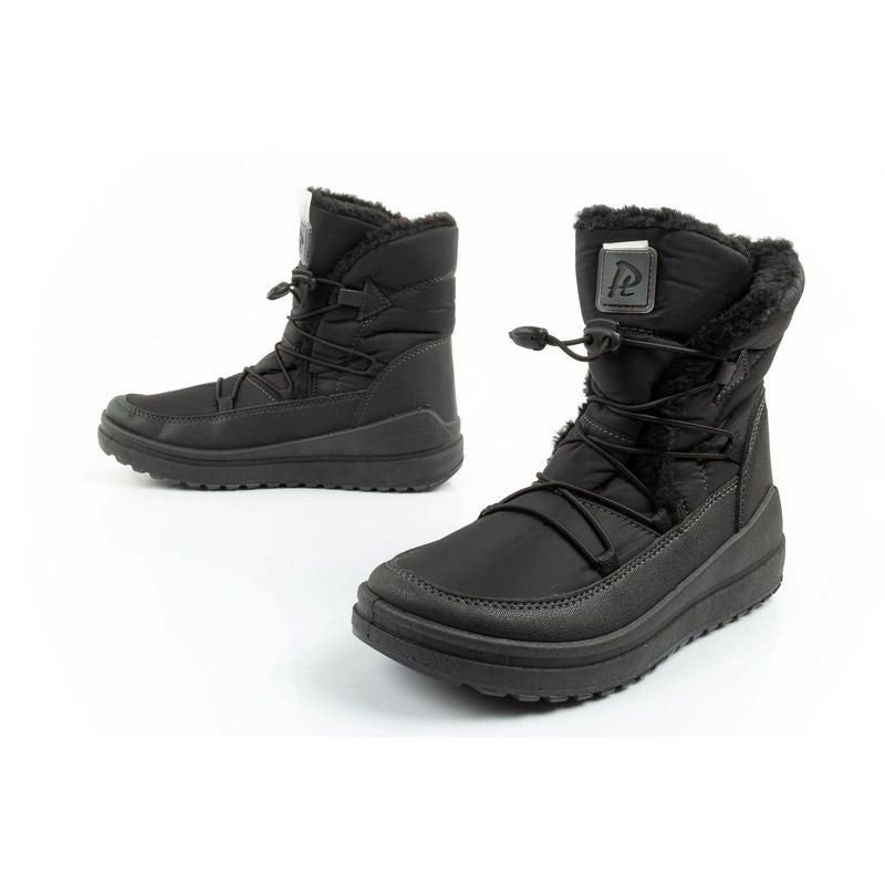 Easy Way winter boots snow boots women's insulated fashionable black Your Sports Performance