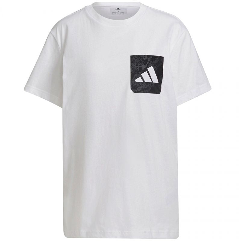 Adidas Lace Camo GFX 1 W GT8832 T-shirt Clothing/Outdoor/T-shirts with short sleeves Adidas