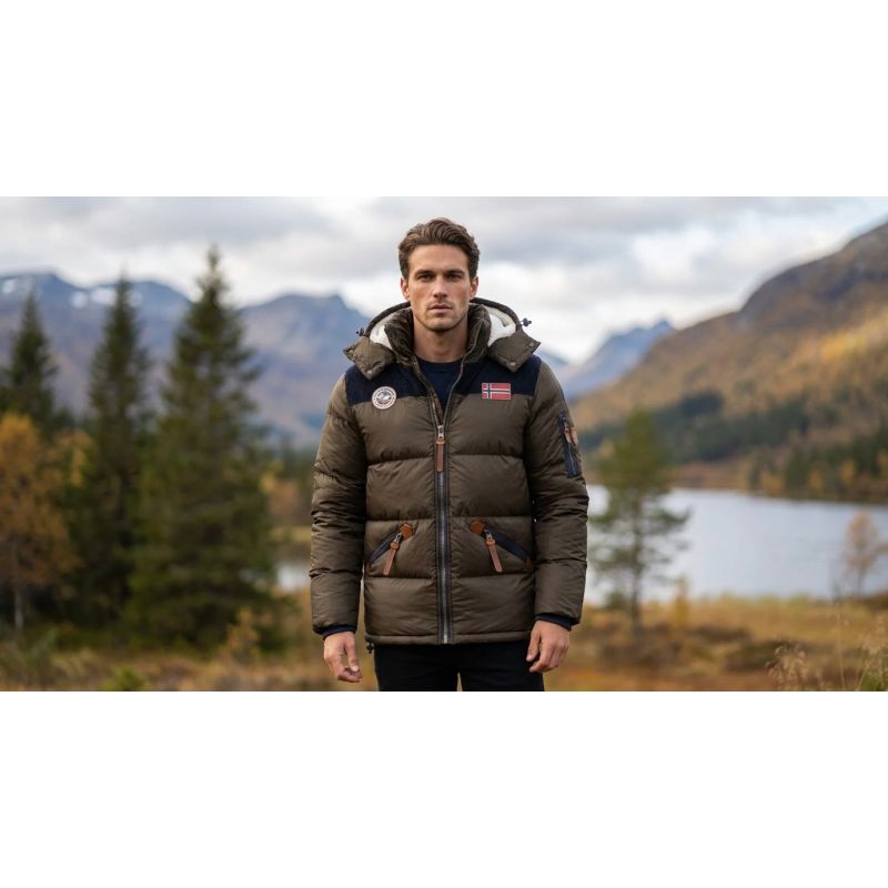 Geographical Norway CELIAN KAKI DB MEN 054 (WY3928H/GN/Kaki)