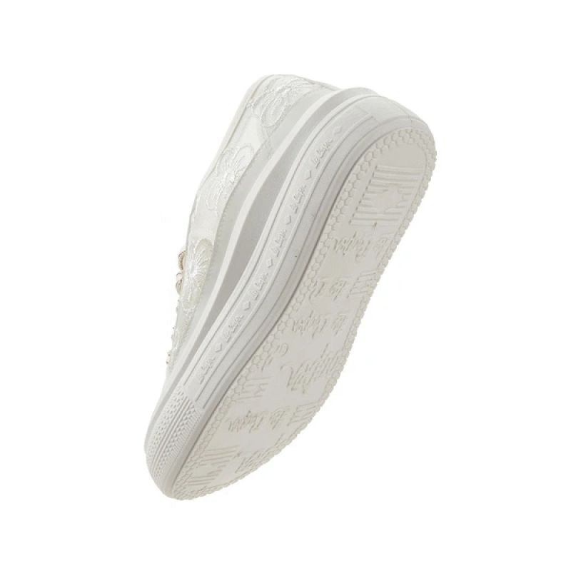 Lee Cooper women's sports shoes sneakers white platform lace Lee Cooper