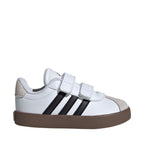 Adidas VL Court 3.0 Skateboarding Shoes for Kids White and Gray ID9157 Footwear Your Sports Performance