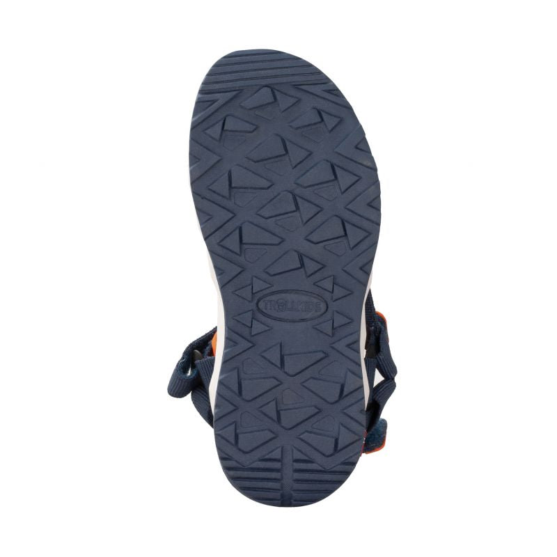 Trollkids Kids Lysefjord Sandal mystic blue/orange (666-142) Trollkids
