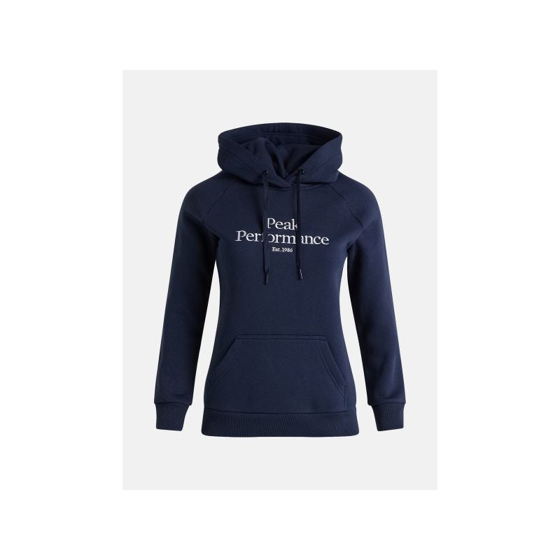 Peak Performance W Original Hood Blue Clothing Your Sports Performance