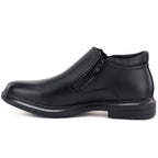 Men’s Black Zip-Up Ankle Boots McKeylor 85229