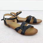 Black women's sandals S.Barski KV51-022 Footwear Your Sports Performance