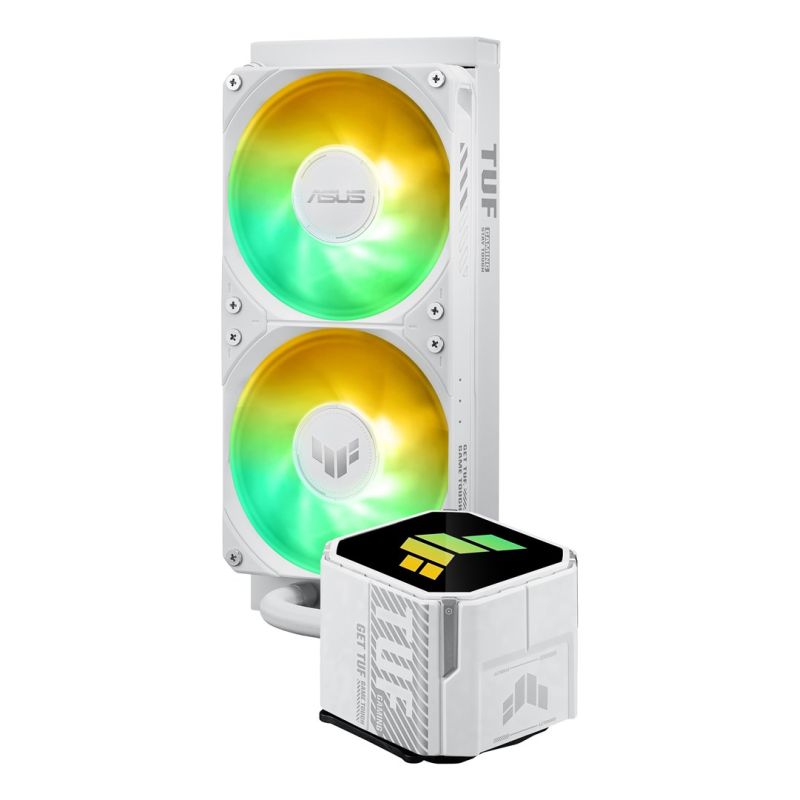 ASUS TUF GAMING LC III 240 ARGB WHT Cooler Chłodzenie/Chłodzenie - zestawy chłodzenia wodnego Your Sports Performance