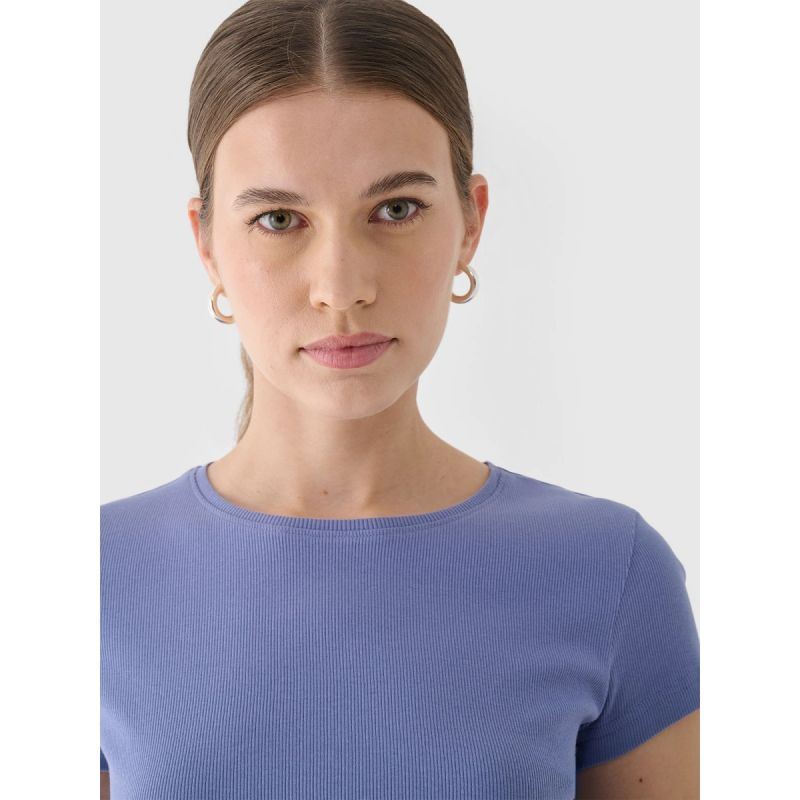 Women's slim plain T-shirt 4F 4FRAW24TTSHF2300-32S *Kategoria tymczasowa Your Sports Performance