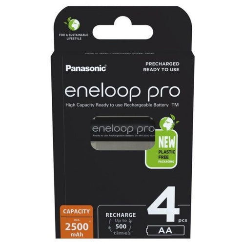 PANASONIC ENELOOP PRO AA 2500mAh 4 pcs Baterie, akumulatorki i ładowarki/Akumulatorki Your Sports Performance
