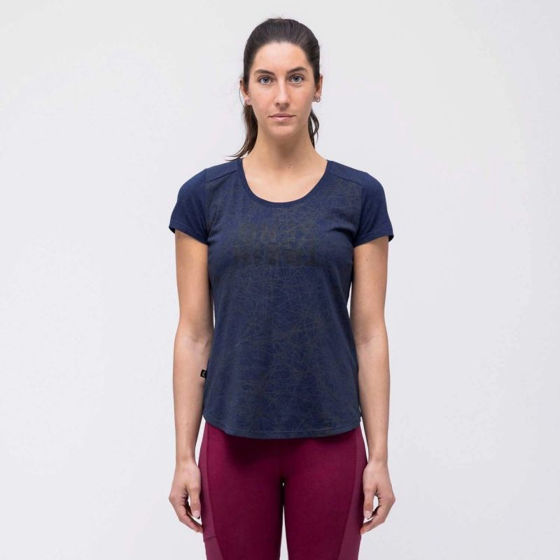 Salewa Alpine Hemp Print W 28115-3960 T-shirt Clothing/Outdoor/T-shirts with short sleeves Your Sports Performance