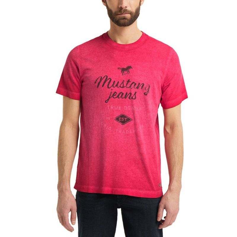 Mustang Alex C Print M T-shirt 1010713 7189 Clothing/Lifestyle/T-shirts/Mustang Your Sports Performance