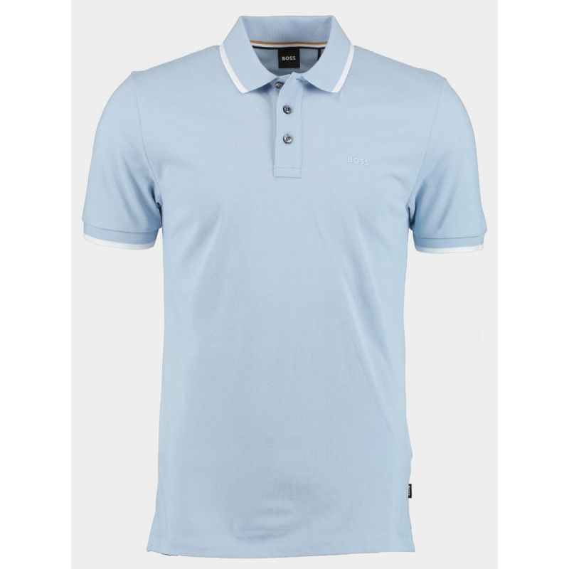Polo Shirt Boss Parlay 190 Azzurro M 50494697-450 Clothing/Lifestyle/T-shirts/Boss Your Sports Performance
