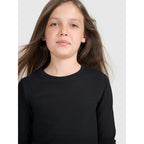 Girls’ Plain Slim-Fit Long-Sleeve Shirt 4F 4FJRAW25TLONF603-20S