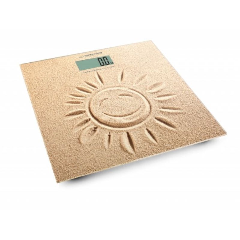 Esperanza Sunshine EBS006 Bathroom Scale (Sand Color) AGD - Produkty/Wagi łazienkowe Your Sports Performance