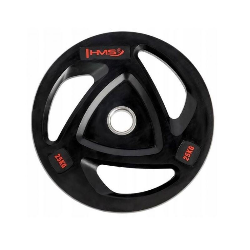 Rubber-coated Olympic plate 25 kg HMS TOX25 In preparation Your Sports Performance