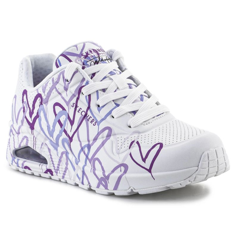 Skechers JGoldcrown Uno Lite shoes - Spread the Love W 155507-WLPR Footwear/Lifestyle/Skechers Skechers