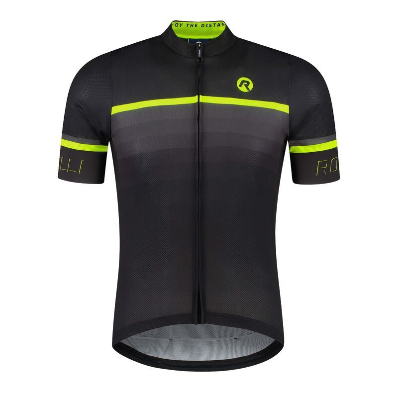 Rogelli HERO II T-shirt Black-Fluorescent 2XL Rogelli/Rower/Men/Koszulki Your Sports Performance