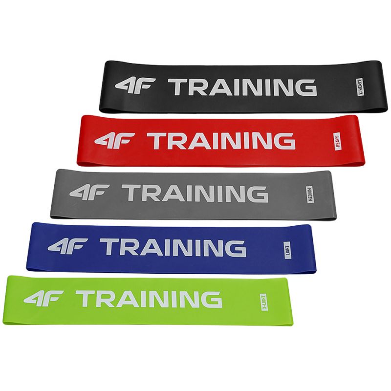 Resistance rubbers 4F H4L22 AKS007 90S Accessories/Training equipment/Gumy do treningu siłowego 4F