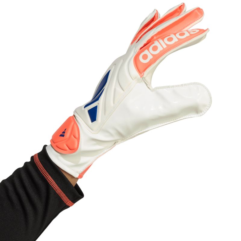 adidas Copa Glove Club goalkeeper gloves white and orange JN5339 adidas