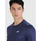 Men's quick-drying running longsleeve 4F 4FWSS25TFLOM326-22S