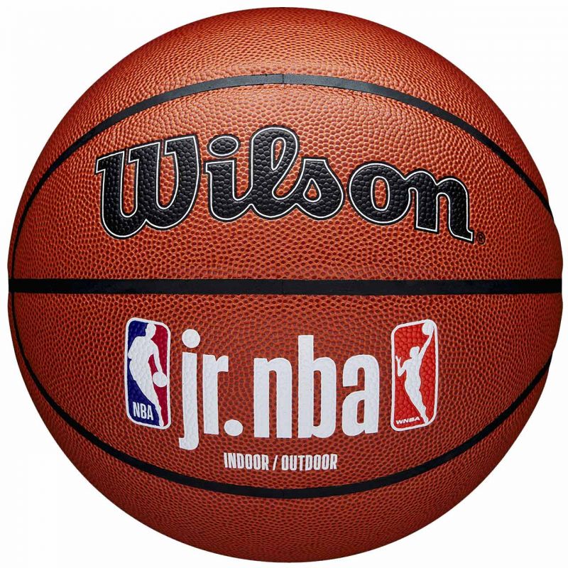 Basketball Wilson JR NBA Logo Indoor Outdoor WZ2009801XB7 Accessories/Balls/Basketball Your Sports Performance